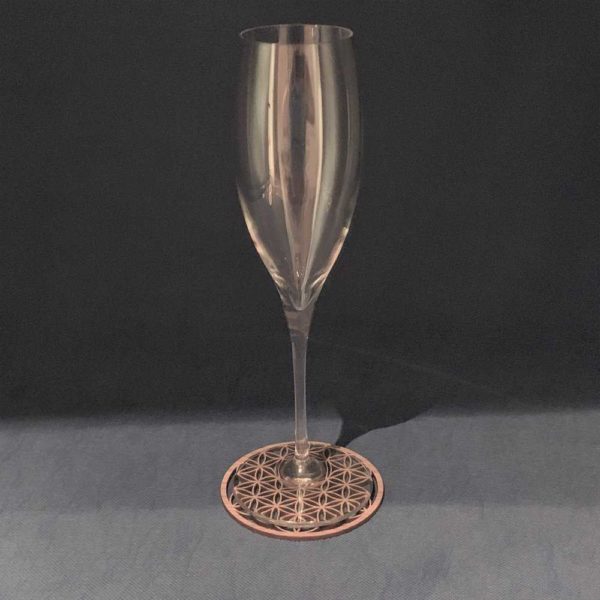 Fleur de Vie 90mm Noyer – Image 2