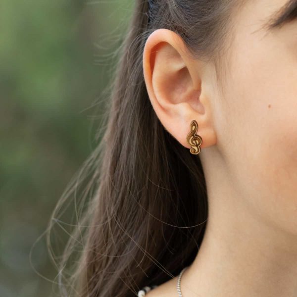Clous d'oreilles Clef de Sol – Image 5