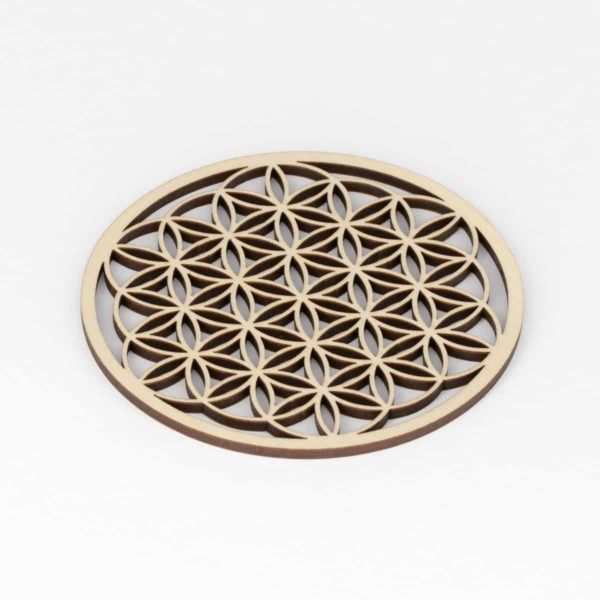 Fleur de Vie 143 mm plaqué Erable – Image 2
