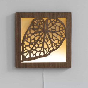 Tableau LED 290x290mm, Begonia