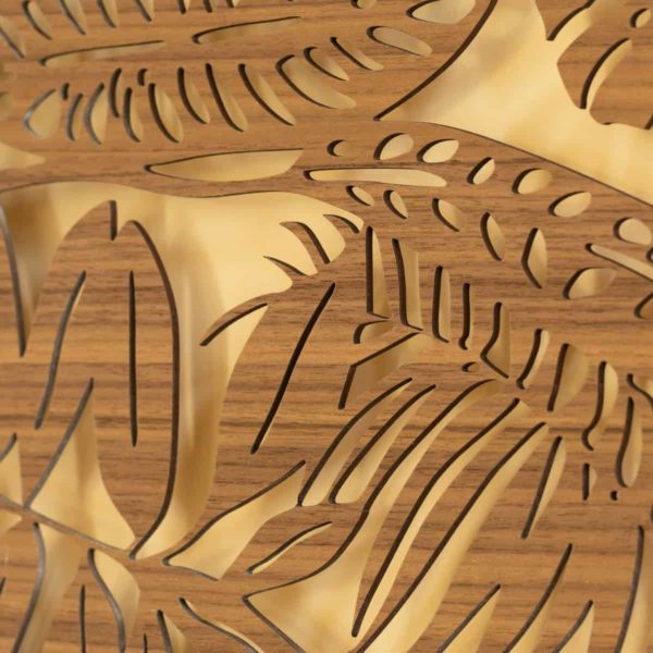 Tableau LED 290x580mm, FeuillesTropical – Image 13