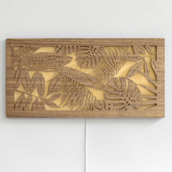 Tableau LED 290x580mm, FeuillesTropical – Image 11